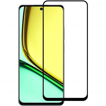 Vidrio Templado Realme C67 5G con Protección de Borde Negro y Estilo Seda