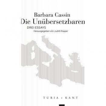 Cassin, Barbara: Die Unübersetzbaren