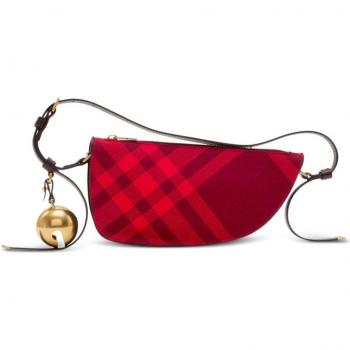 Burberry Women's Shield Sling Bag Red 8079161153980 Color B7338