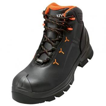 UVEX S3 HI Sicherheitsstiefel – 2 MACSOLE (Leder) mit Xenova® Kappen – Größe 46, Breite 12