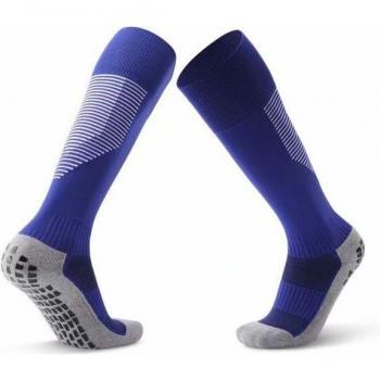 Chinlon Knee Socks for Men, LKS104, Rubber Sole, 4 Pairs