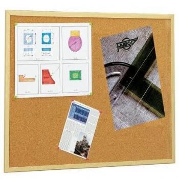 Tablero Corcho con Marco Simil Haya Faibo 30X40