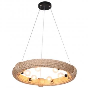 Timeless Brown Hook Suspend – 51×51×10 cm