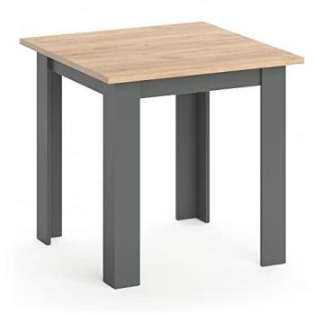 Vicco Esstisch Karlos, Goldkraft Eiche, 80 x 80 cm