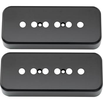 Conjunto 2 × Captador P90 Musiclily – Capa PU para Les Paul LP Negra