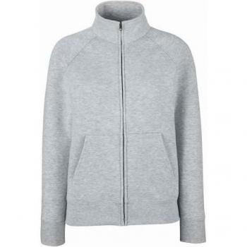 Chaqueta gris de corte femenino Fruit of the Loom