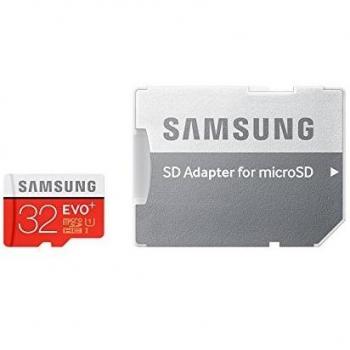 EVO Plus MicroSD 32 GB (Grade 1) – Samsung SDHC, inkl. Adapter