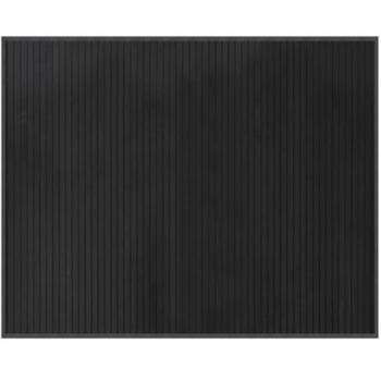 Bamboo Rectangular Rug in Grey 80x100 cm