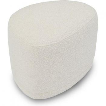 ENZO Pouf Hocker in Ecru