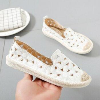 Pisos Bordado en Paja, Ideal para Verano