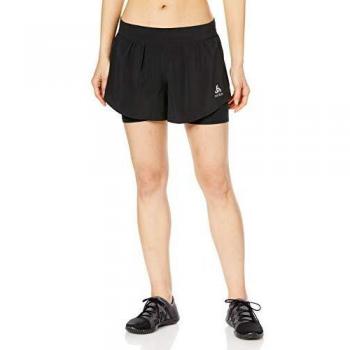Odlo Femme Short 2 en 1 Zeroweight Noir M