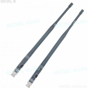 Pack Antennes UHF BNC OEM 540‑638 MHz – 2 unités pour Shure ULX, SLX, QLX, GLX, PGX
