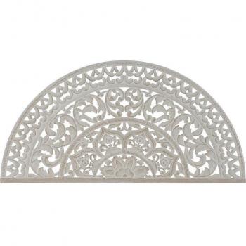 Cabecero de Cama de Mango y MDF 180 x 2 x 90 cm