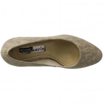 Tamaris 22420, Tacones para Mujer, Color Beige (Nature Struct. 319), Talla 41 EU