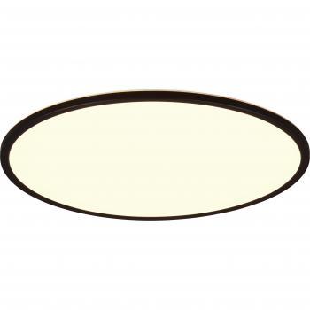 Plafoniera LED Cuenca con Telecomando e Design Nero
