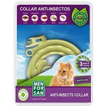 Collier Menforsan à action anti-insectes – Margosa Gatos