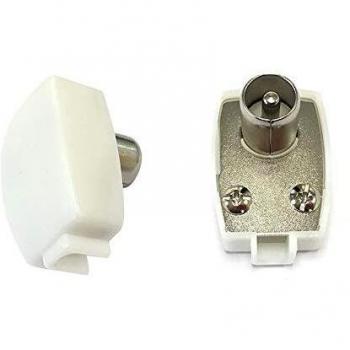 Adaptateur Angulaire pour Antenne TV 50004 9,5 Mm