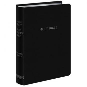 KJV Wide Margin Bible by Hendrickson