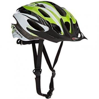 Casco GES H401Q60 Rocket Verde/Negro/Blanco Talla M
