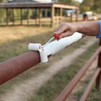 Double-Sided Paint Roller for Fences