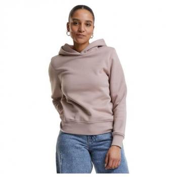 Urban Classics Felpa da Donna in Rosso Crepuscolare 5XL – Con Cappuccio
