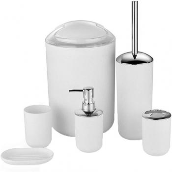 Colección Europea de Accesorios de Baño 6‑Piezas