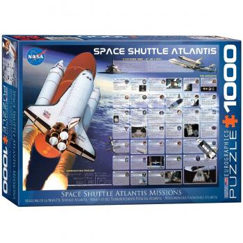 Eurographics Puzzle: Space Shuttle Atlantis (1000 Pieces)