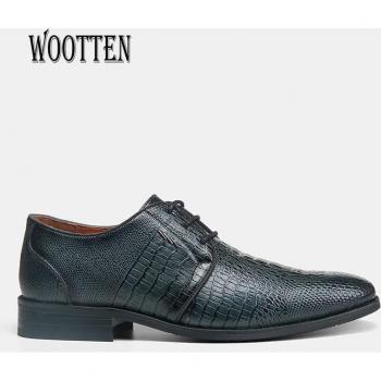 Herren-Leder-Oxford 40-46 KD6267C1 – Sanfte Passform, elegante Schuhe