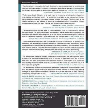 Performance-Based Education: Developing Programs through Strategic Planning