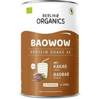 Veganes Mehrkomponentenprotein – 400 g Baowow Schoko (Berlin Organics)