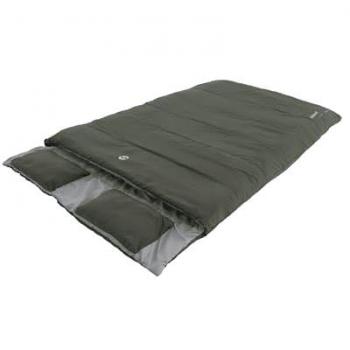 Sac 3 Saisons Outwell Companion Lux Double – Vert Forêt +5 °C