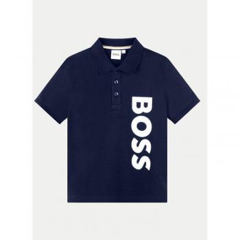 Polo Garçon Boss Taille 8A Bleu