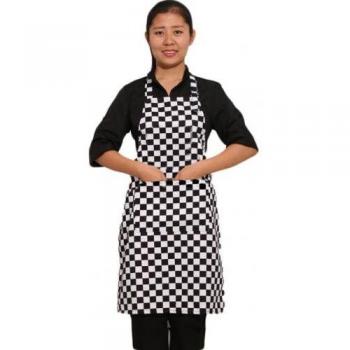 Delantal Unisex de Chef con Diseño a Rayas