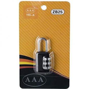 Tri-Circle 22mm Security Padlock – 3 Numbers