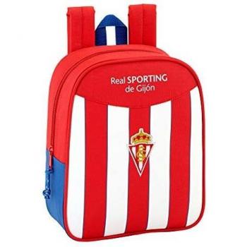Mochila Infantil Safta con Logo del Sporting Gijón