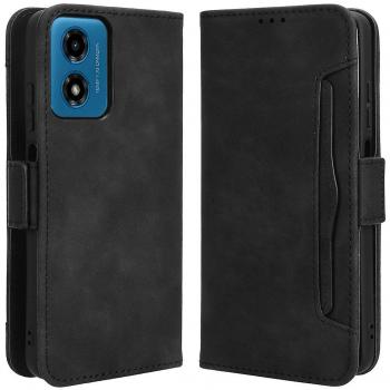 Porte-cartes Moto G24 G04 En Cuir