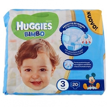 Huggies Bimbo Pannolini, Taglia 3