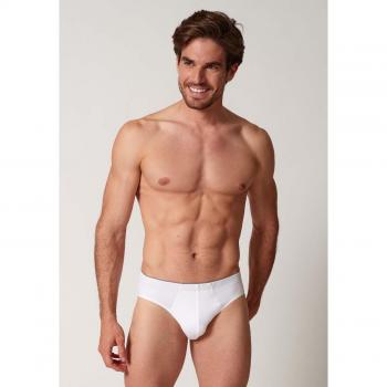 HUBER Slip Herren Brasil Slip 3er Pack Cotton