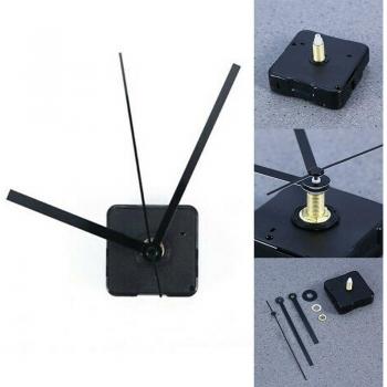 Remplaçant de Moteur Silencieux d’Horloge Murale – Pack Quartz avec Aiguilles Inclus
