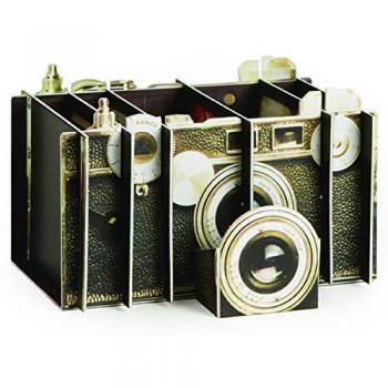 Artful Organizer: Vintage Camera: Stylish Storage for Your Pens, Pencils, and More!