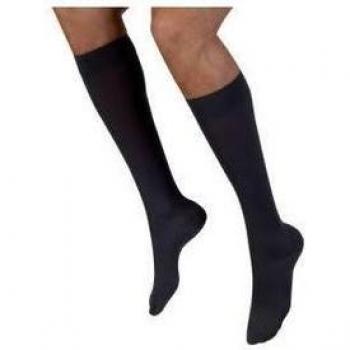 Venoflex Élégance – Chaussure de soutien pour homme, modèle fermé, classe 2, noir