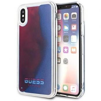 Coque Étoilée Guess Cœurs Liquides
