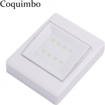 Luz Nocturna Emergencia con Interruptor y Pilas AAA