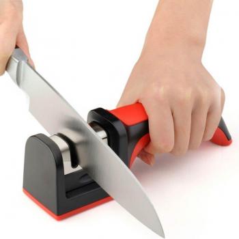 Afilador de cuchillos con 3 agujeros