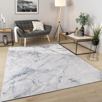 Tappeto Astratto 160x220 cm, Pile Corto, per Soggiorno e Camera da Letto