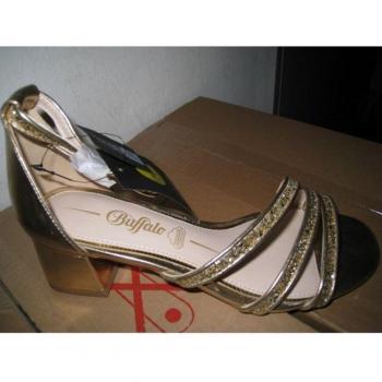 Buffalo Lilly Glam Eco-Friendly Glitter Sandals