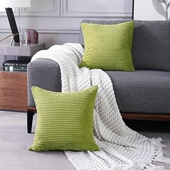 Deconovo Corduroy Cushion Inserts for Chairs