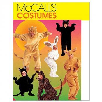 McCalls M6106 Pattern for DIY Animal Costumes
