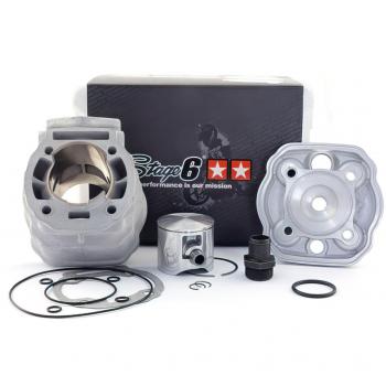 Gruppo termico Stage6 Big Racing 77 cc per Derbi D50B Euro 3/4