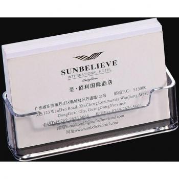 Acrylic Plastic Business Card Display Holder